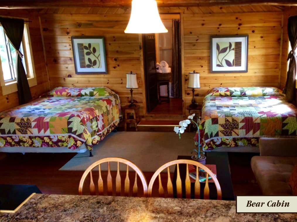 Gunflint Trail cabins at Hungry Jack Lodge, Grand Marais, MN
