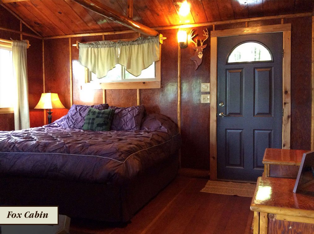 Gunflint Trail lakeside cabins at Hungry Jack Lodge, Grand Marais, MN